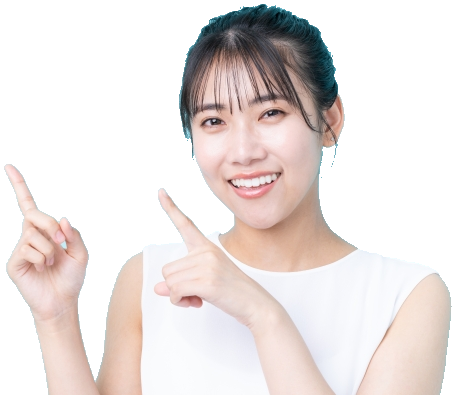 足つぼ・ヘッドスパをおすすめするイメージの女性